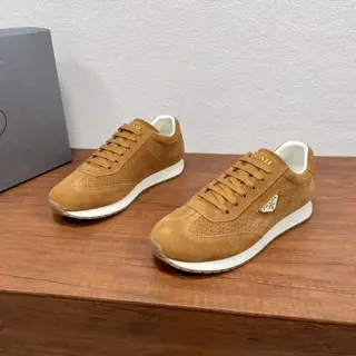 Prada Men’s New Leather Sneakers