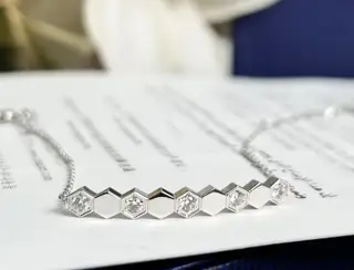 Chaumet Wave Honeycomb Bracelet