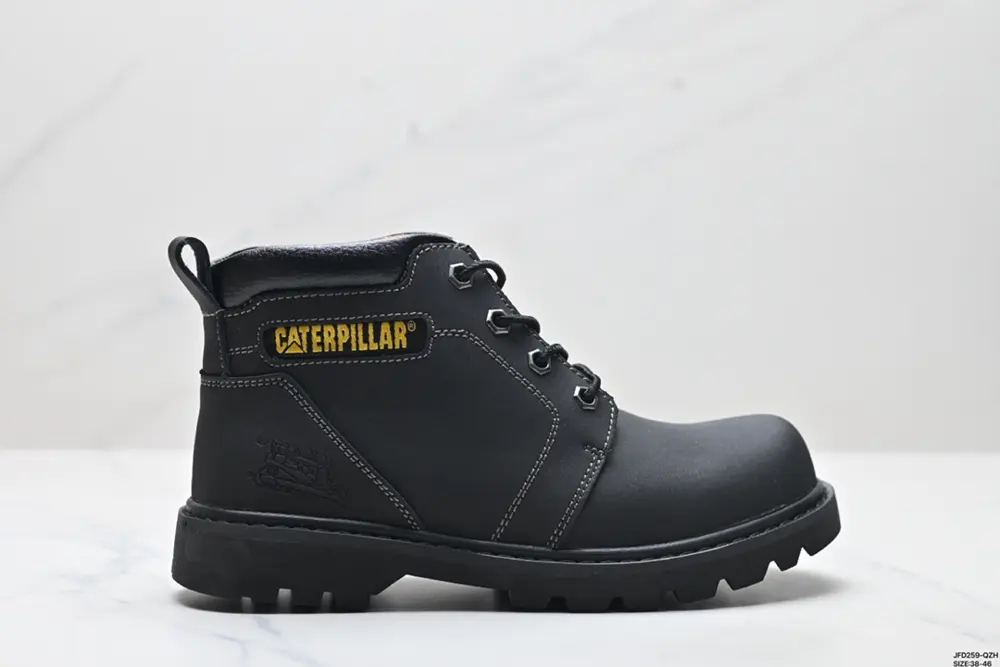 CAT new bulldozer casual fashion men’s casual leather shoes original quality company CAT