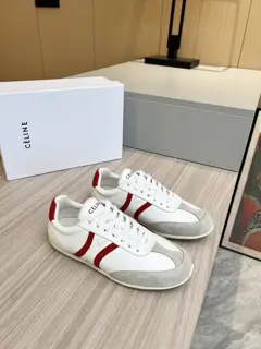 Celine 2024 Spring and Summer New Forrest Gump Casual Shoes White Shoes