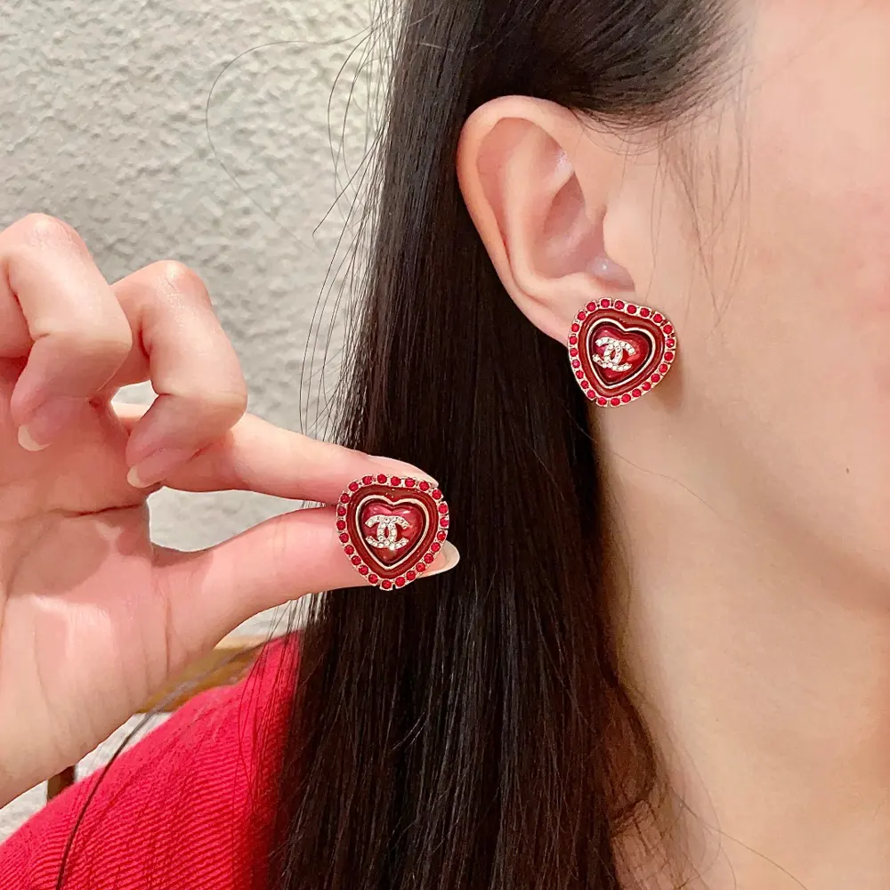 Chanel second-hand double C earrings