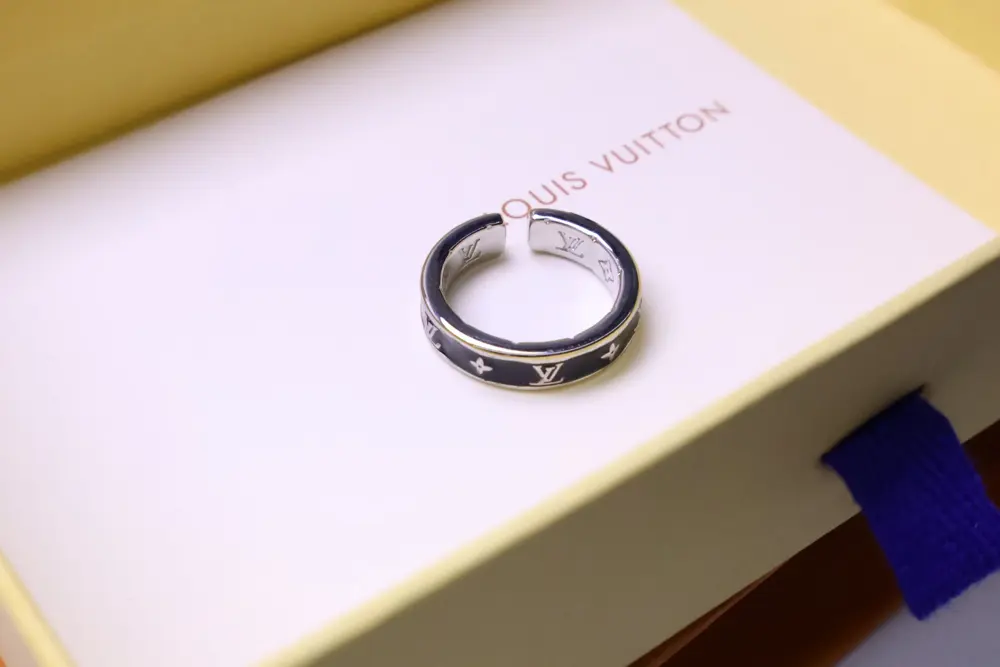 Louis Vuitton enamel ring