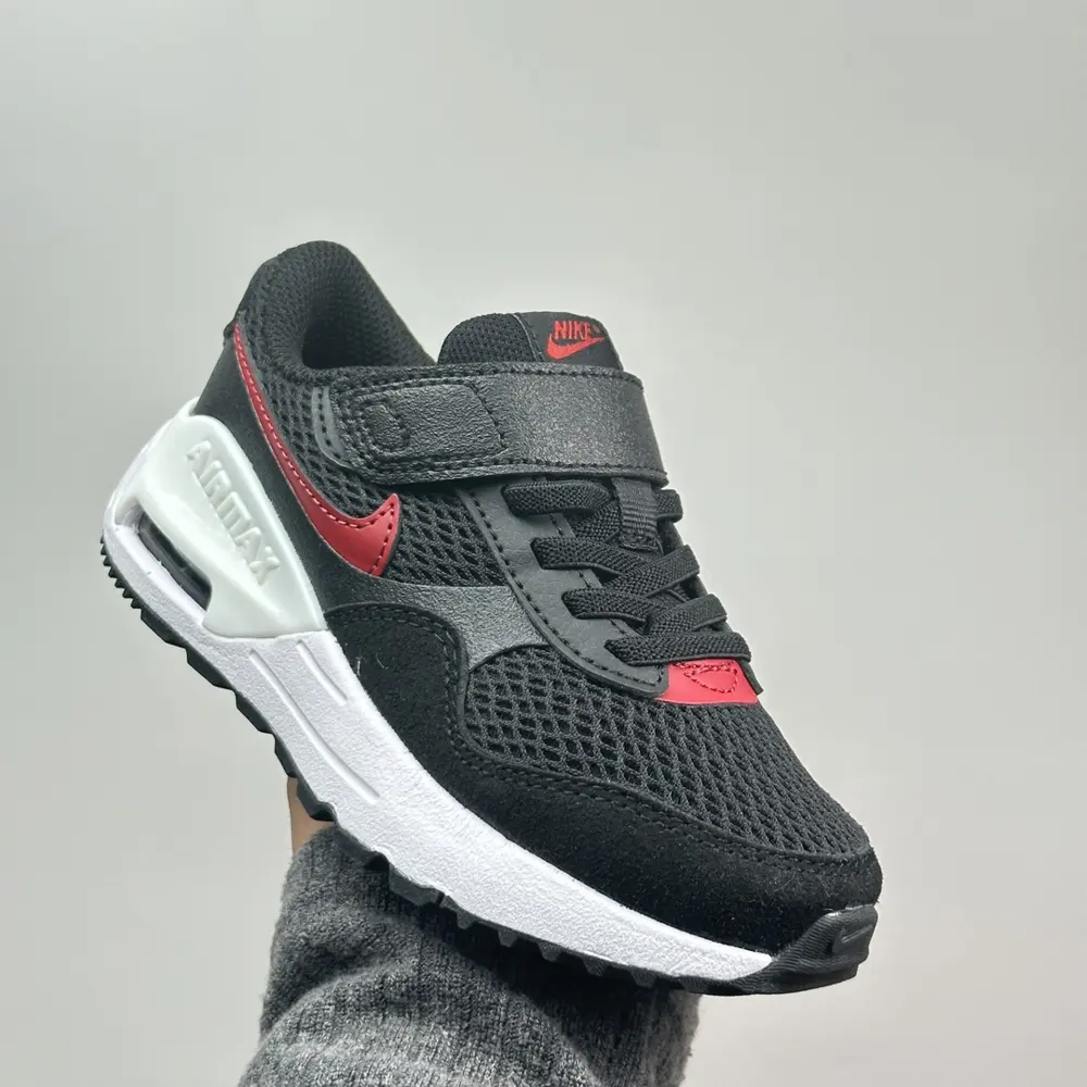 Nike single-buckle air cushion children’s shoes
