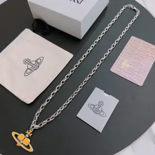 Vivienne Westwood Classic Large Saturn Necklace