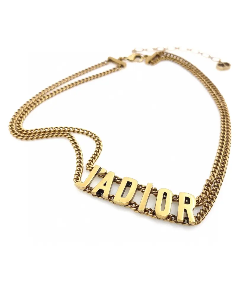 Dior Double-layer chain necklace Classic and versatile
