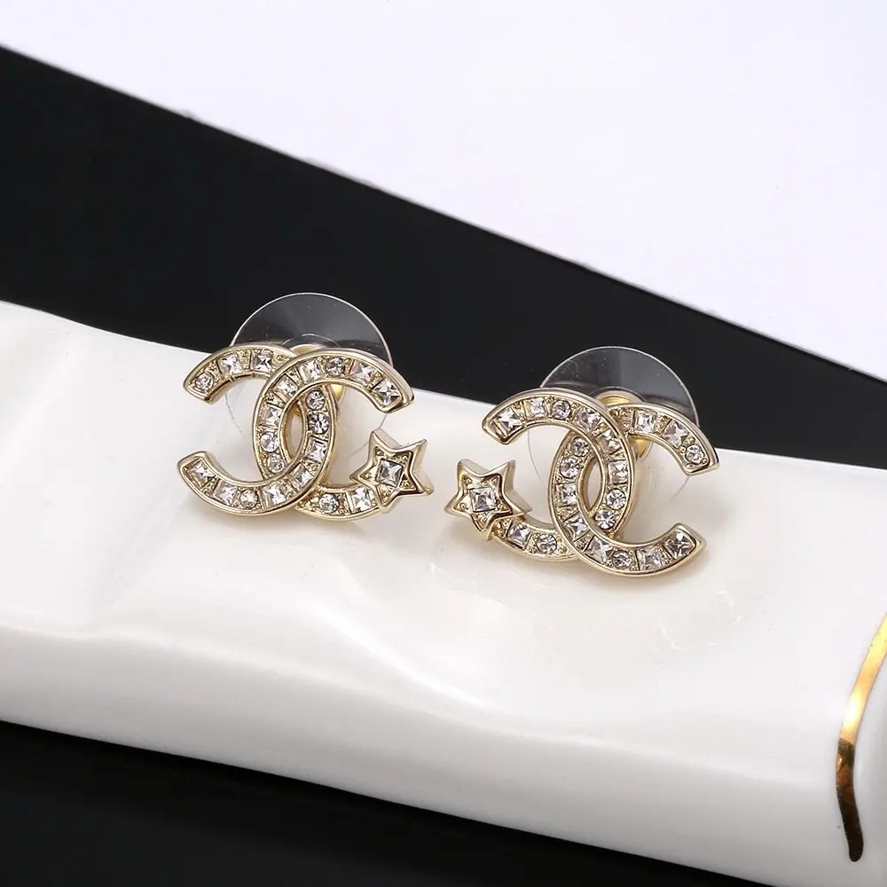 Chanel Five-pointed Star ⭐ earrings