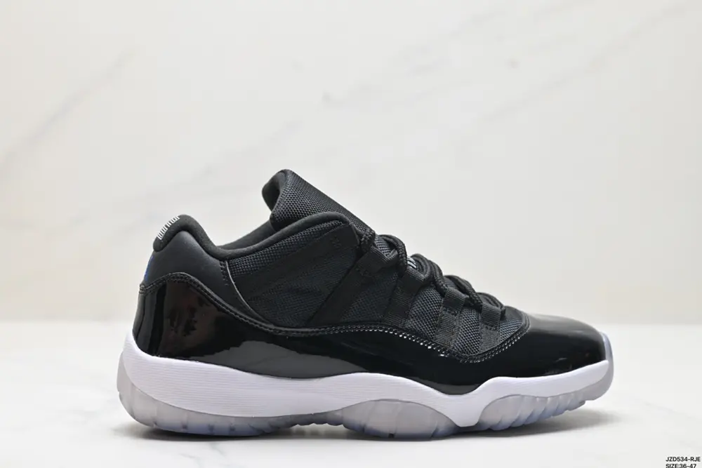 Nike Air Jordan 11 Retro Low “Concord” AJ11 generation Michael Jordan low-top sports AV2187-001