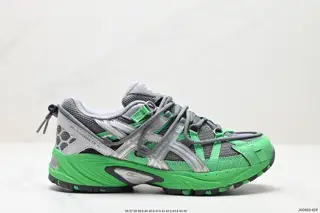 ASICS/Asics #Breathable mesh upper with some synthetic leather material#Using the new AHAR+