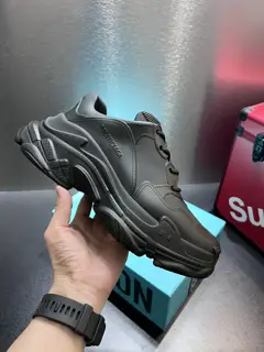 Balenciaga Triple s Molded Rubber One-piece Molded Sneakers for Men