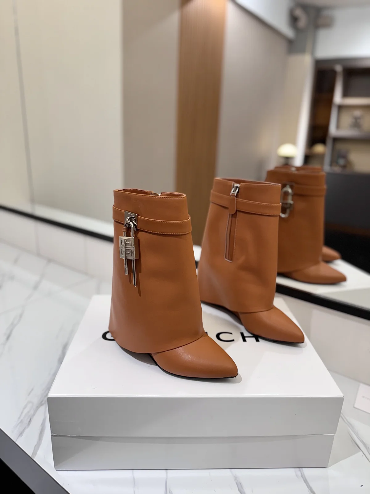 Givenchy high-heeled boots