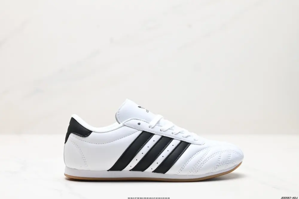 Adidas Originals Taekwondo Sports Comfort Non-slip Wear-resistant Lined Low-top Training JS1192