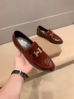 Hermès boat shoes are luxurious