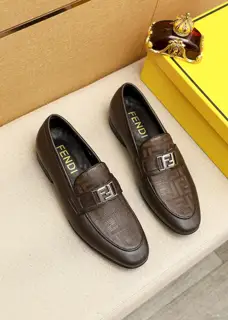 FENDI casual leather shoes