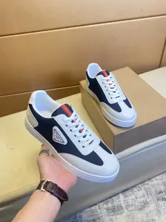 Prada sneakers. Casual loafers original leather Sheep lining (no fading and foot rubbing)