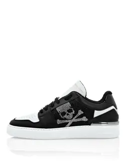 PHILIPP PLEIN Nappa leather hexagonal decoration