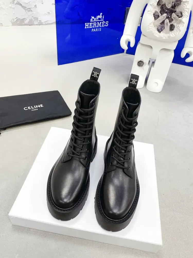 Celine new cowhide upper + cowhide lining Heels