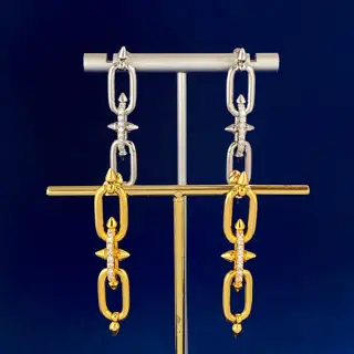 Tiffany diamond earrings