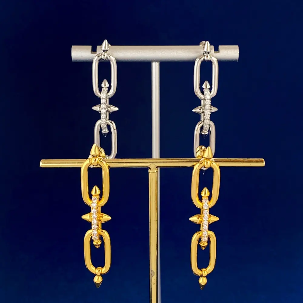 Tiffany diamond earrings