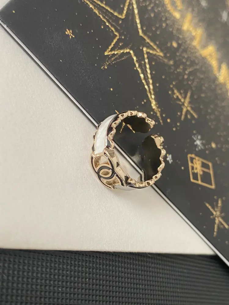 Chanel Double C series ring