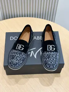 Dolce & Gabbana New Florio series soft suede moccasins