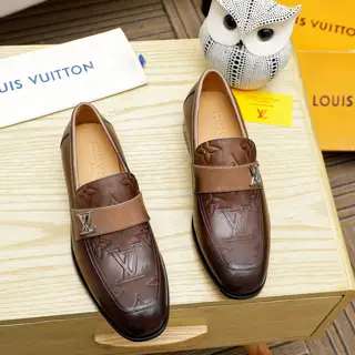Louis Vuitton casual business leather shoes Official website original copy