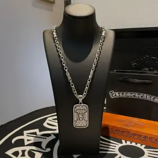 Chrome Hearts Classic Vintage Necklace Skull Pendant