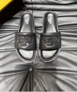 Fendi luxury slippers