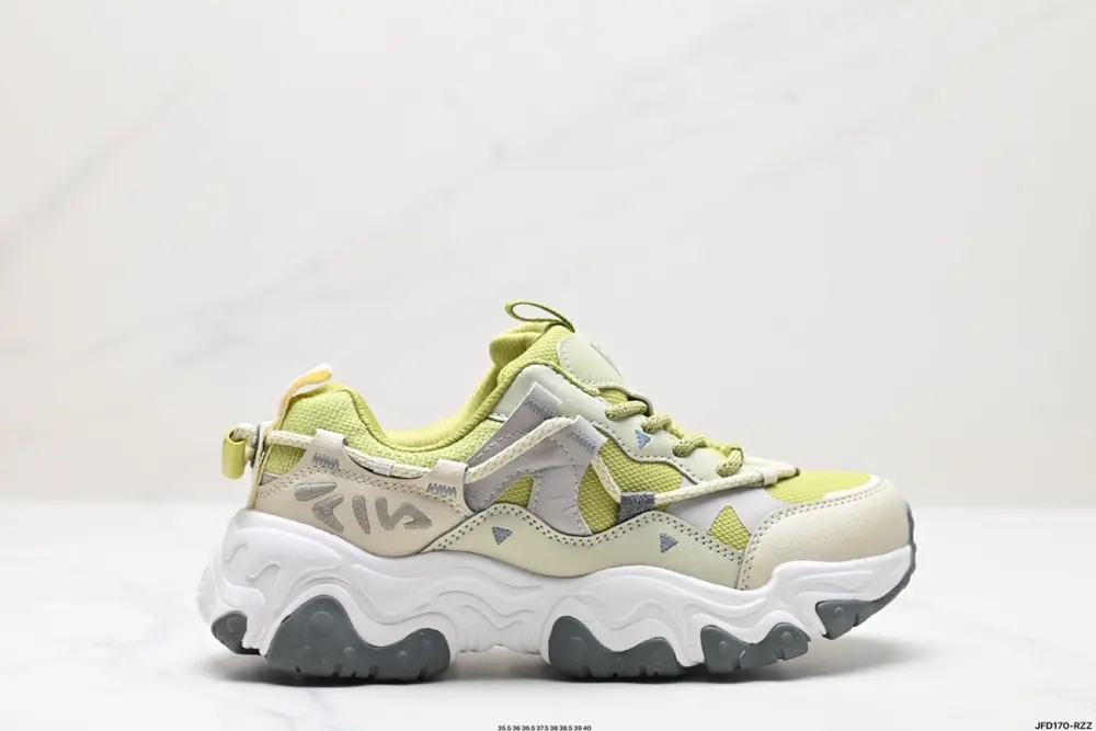 FILA FLUID 5 Cat Claw 5.0 Simple and comfortable Non-slip wear-resistant low-top dad shoes F12W412105FLV