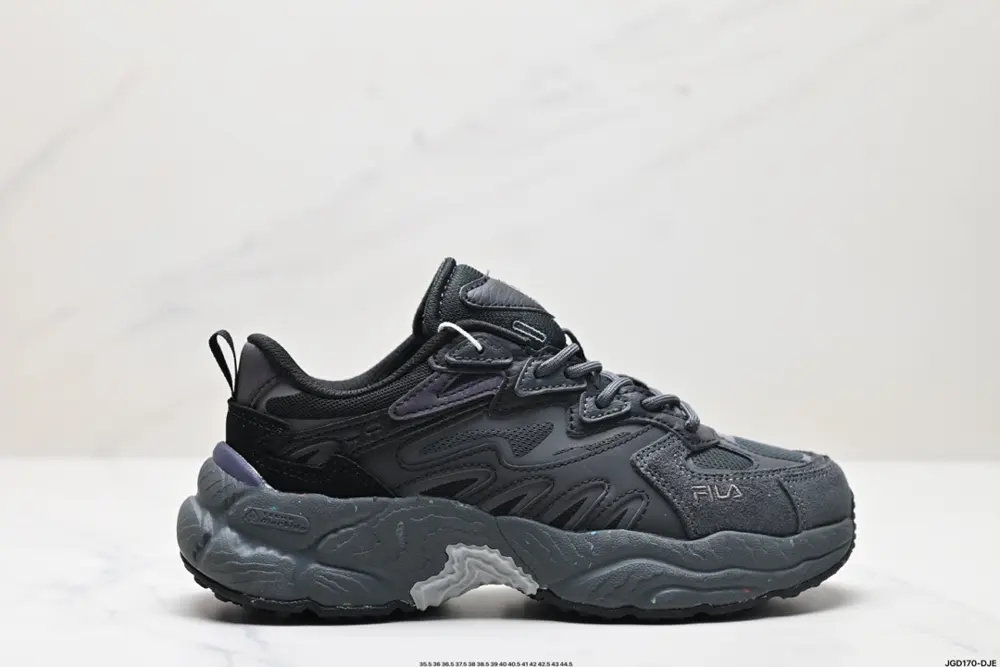 FILA Fern grass shoes FERN sports shoes 2023 autumn new outdoor dad shoes reflective casual F12M331101FDB