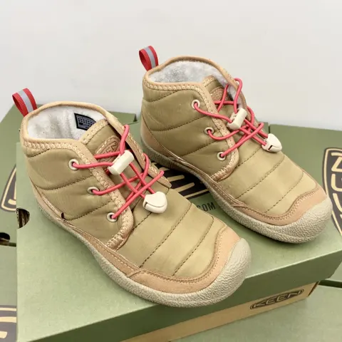 Keen Cohen polo velvet boots