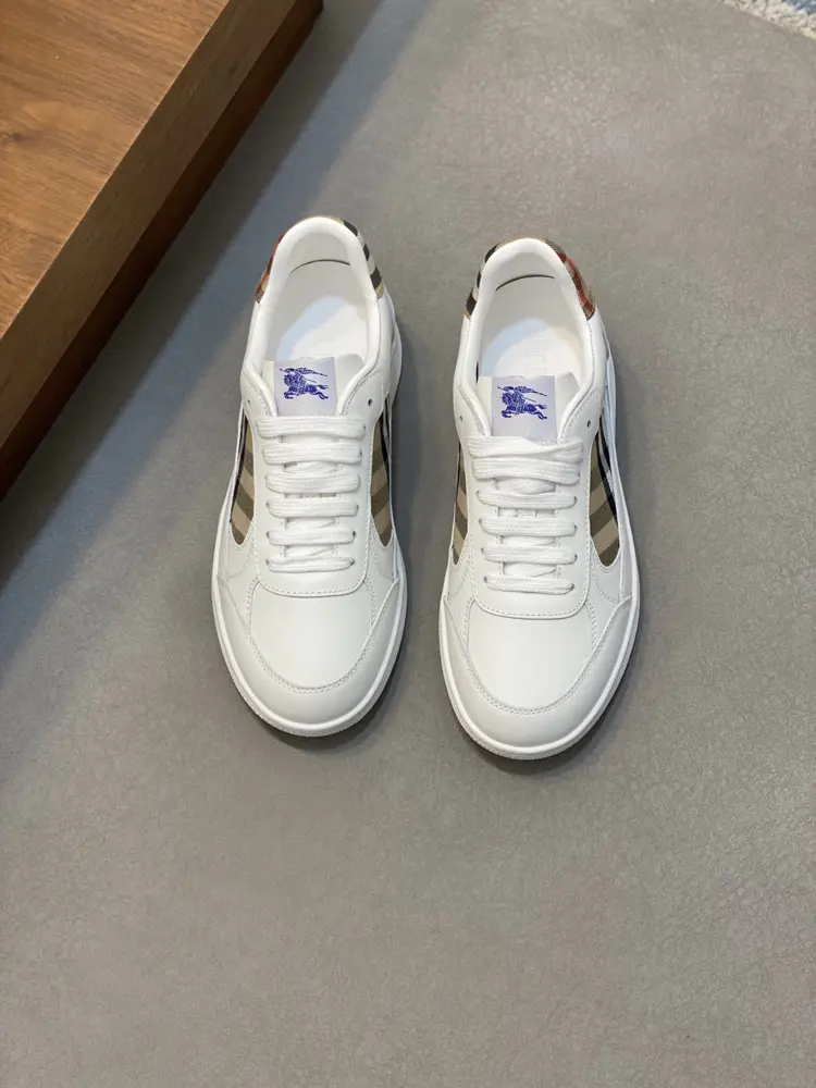BURBERRY Warhorse Check Casual Sneakers New Terrace Casual Sneakers·Burberry Classic