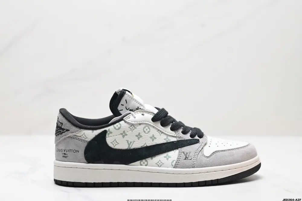 Nike AJ1 reverse hook Travis Scott x Air Jordan 1 “Reverse Mocha” AJ1 Joe 1 TS Lightning SJ2068-101