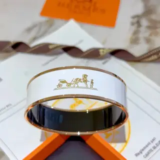 Hermes bracelet Original custom 20mm wide bracelet The enamel craft is a real test of the