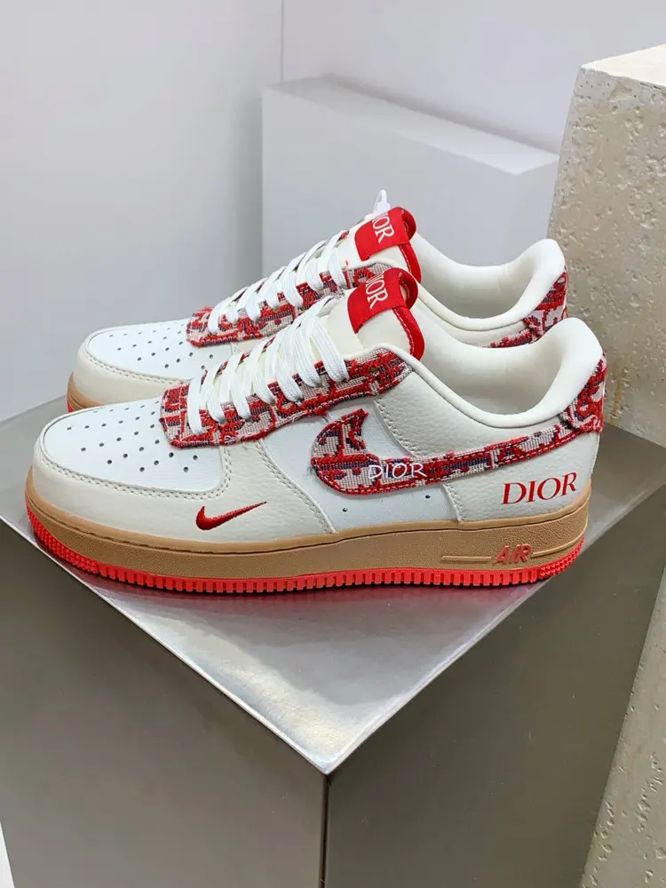 Dior x Nike Air Force 1’07 LV8 Low “Dior” Air Force One series low-top classic versatile KK1988-049