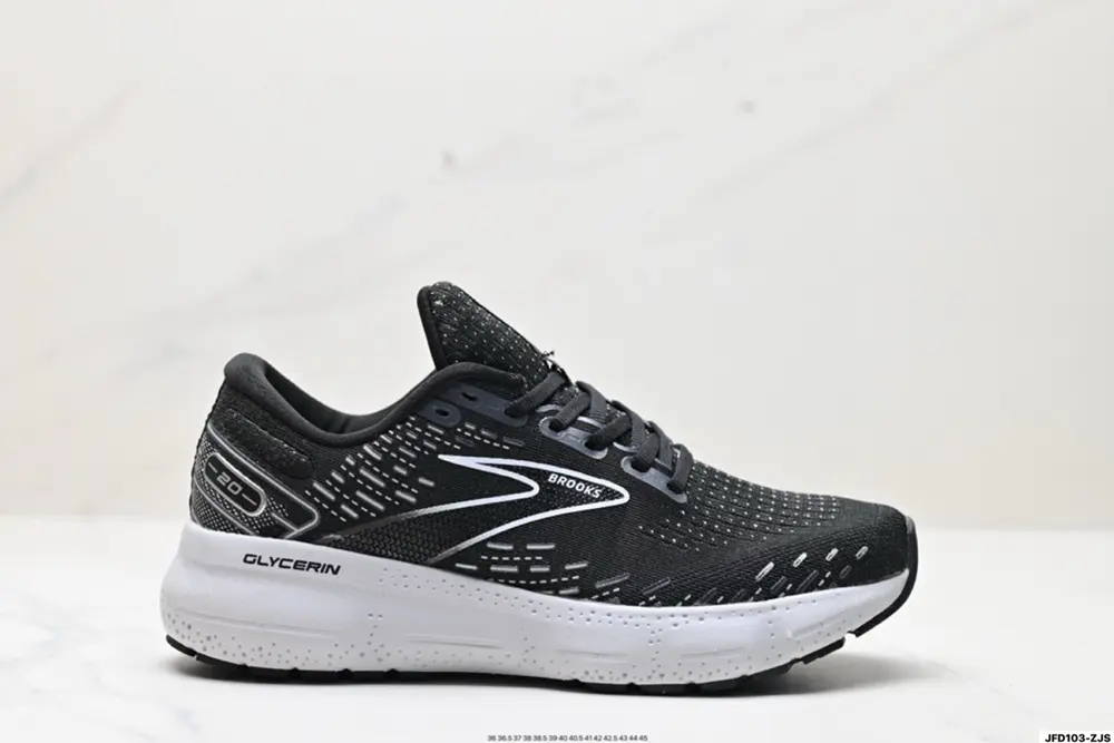 Brooks Glycerin 20 Running Shoes Men’s Cushioning Marathon Nitrogen Jogging Shoes 110382