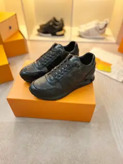 The Louis Vuitton Run Away sneaker draws inspiration from the classic running shoe