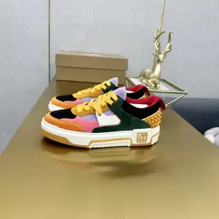 Christian Louboutin ASTROLOUBI unisex thick-soled sneakers with red soles are a perfect