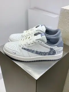 Dior x Travis Scott x Nike Air Jordan 1 Low OG SP “Christian Dior” AJ1 Jordan 1 classic DM6688-603