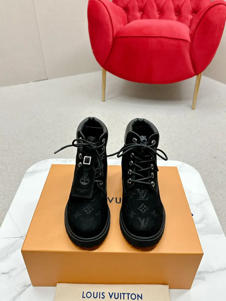 Louis Vuitton Timberland x LV co-branded Martin boots
