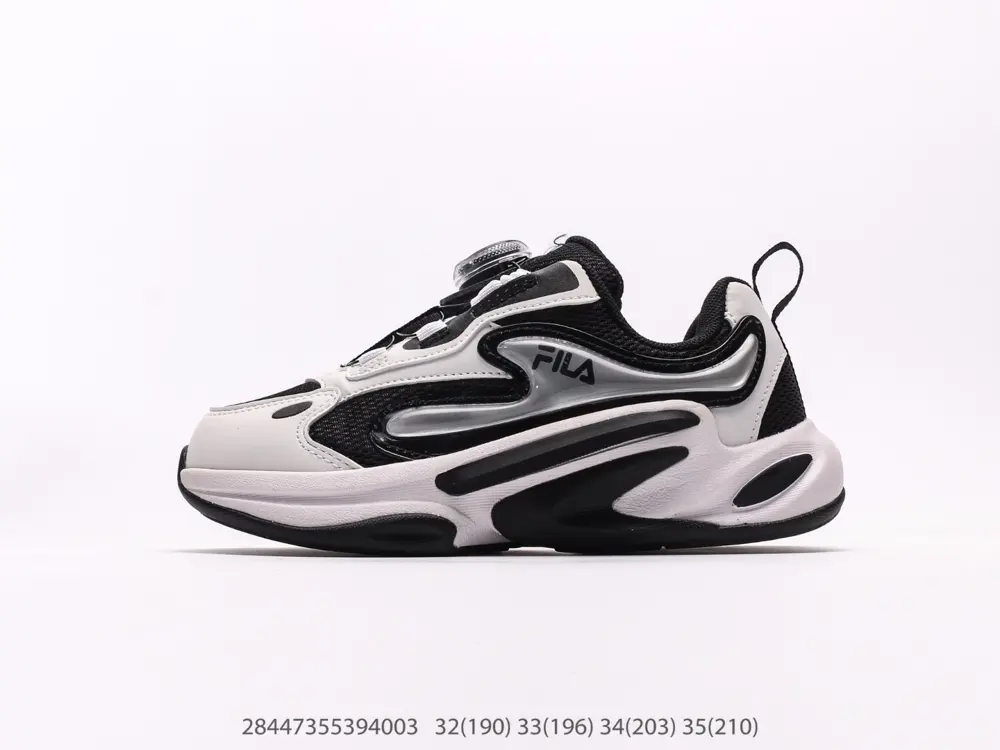 Fila’s new whale lock children’s sports shoes