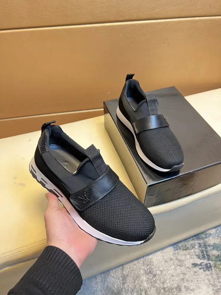 Armani sneakers. A must-have casual shoe for trendy men Original brand imported from Italy