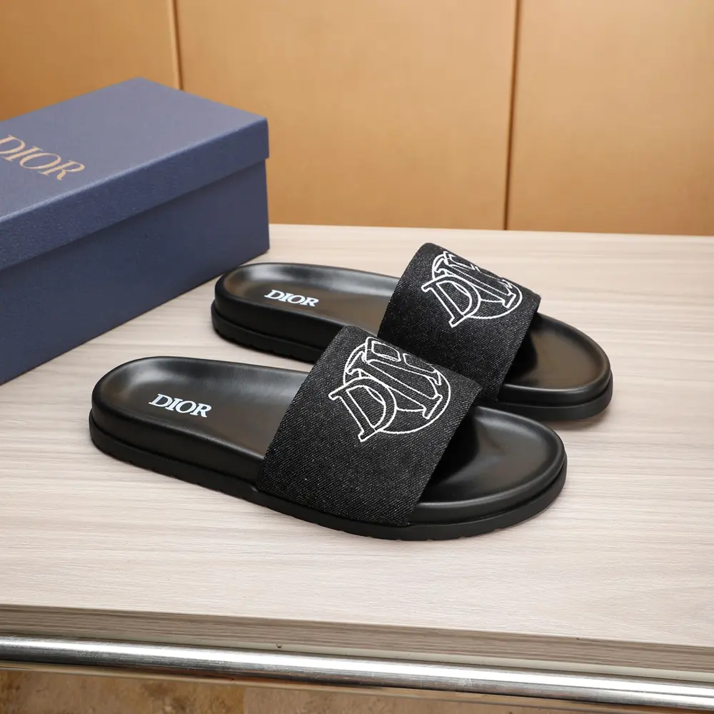 Dior slippers full range