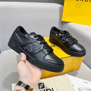 Fendi Match series thick-soled retro sports skateboard shoes 1:1 top quality