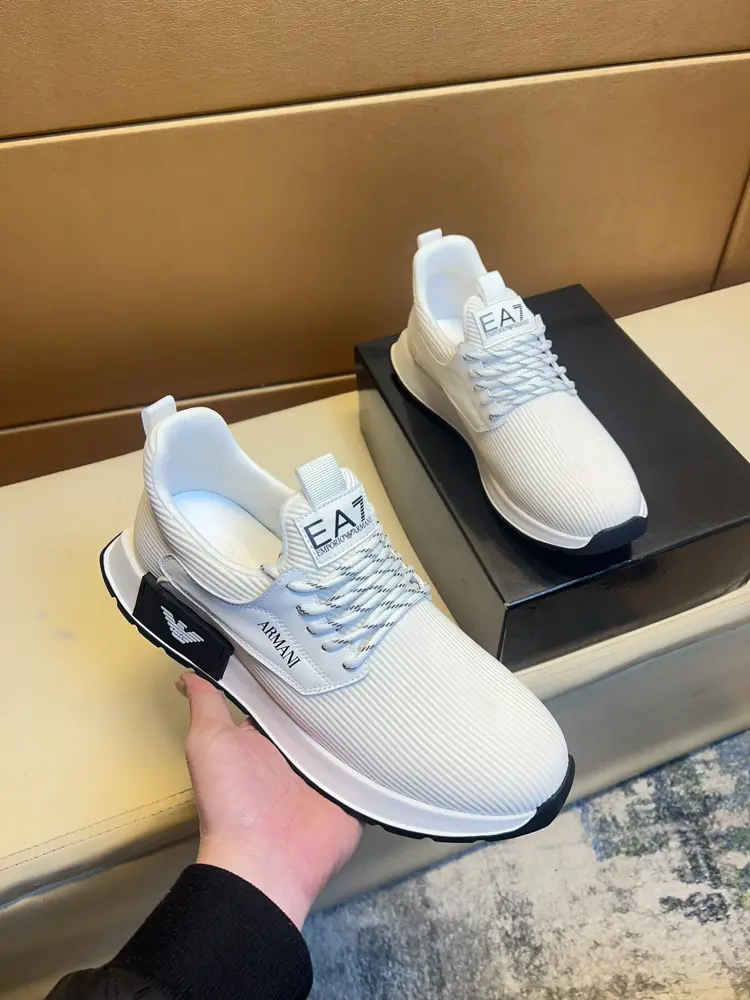 Armani sneakers. A must-have casual shoe for trendy men Original brand imported from Italy