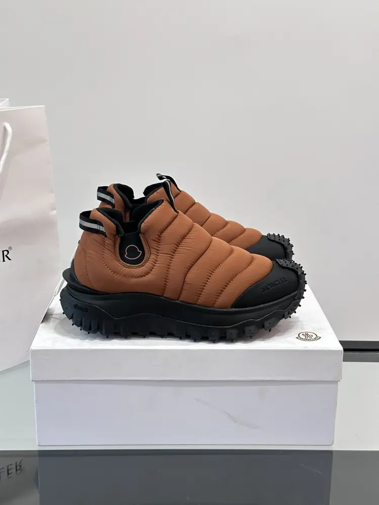Moncler caterpillar thick-soled casual sneakers