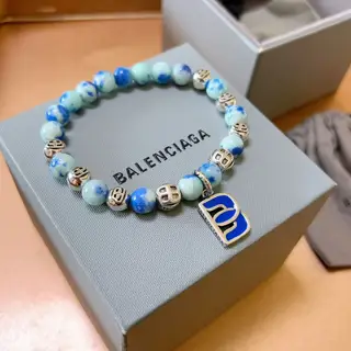Balenciaga natural stone Balenciaga bracelet Thai silver style Balenciaga bracelet