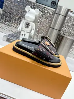 Louis Vuitton Velcro Slippers