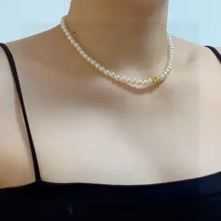 Chanel Korean pearl necklace