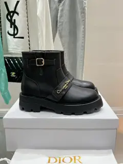 Dior autumn and winter new series D-Major series Martin boots