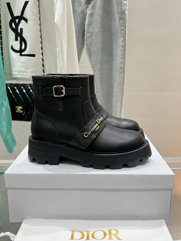 Dior autumn and winter new series D-Major series Martin boots